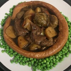 A picture of Slow cooker minted lamb casserole.