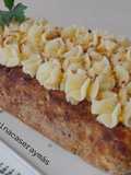 Pastel de carne con huevos cocidos