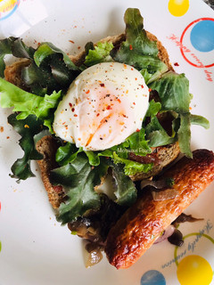 A picture of Microwave Poached Egg.