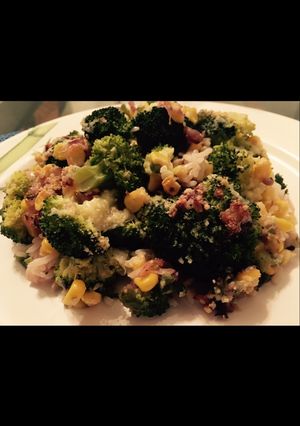 Una foto de Arroz con brócoli sabroso!