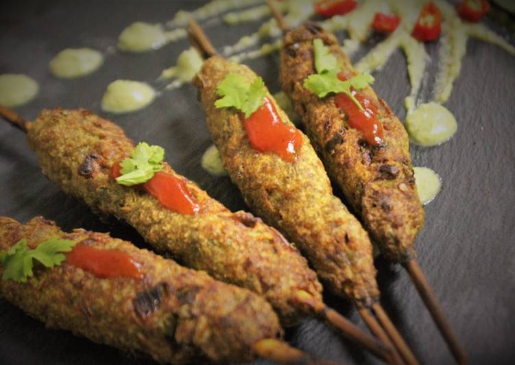 Grilled Mutton Seekh Kebab