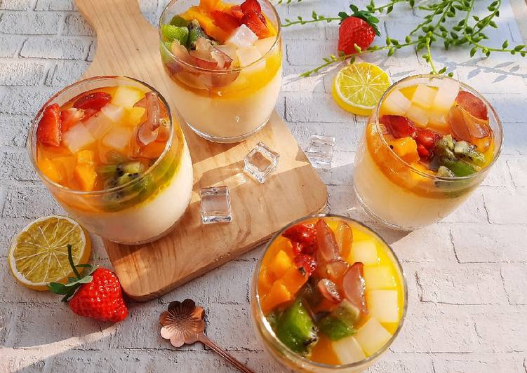 Pudding Susu Buah