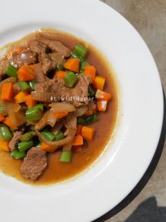 Foto resep Sapi sayur teriyaki
