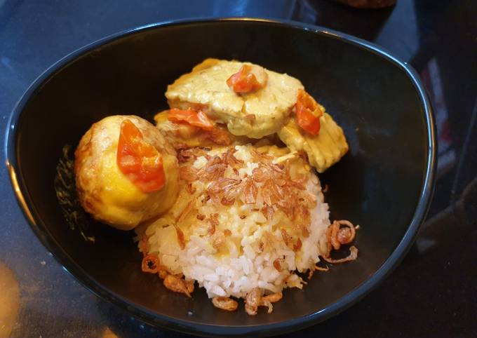 Terik telur tempe