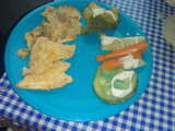 Pechugas asadas con vegetales
