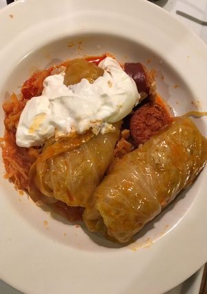 Töltött káposzta (sertéshús mentesen) recept fotója