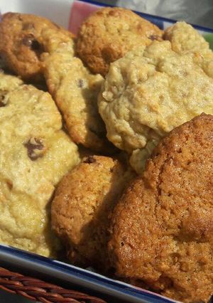 Una foto de Galletas de plátano