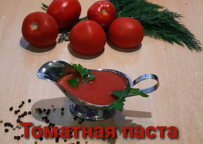 Томатная Паста Пошаговый Рецепт С Фото
