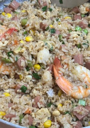 A picture of Mixed Fried Rice.