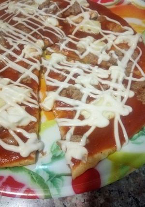 صورة لوصفة بيتزا طاجين بالكومومبار