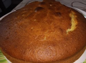 Una foto de Torta de yogur