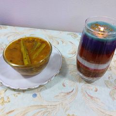 A picture of Drumstick with chana dal.