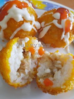 Foto resep Nasi jamur goreng