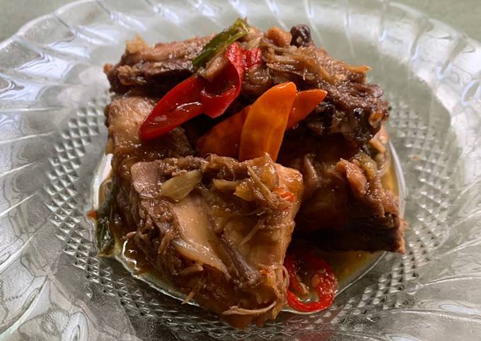 Ayam masak kecap sederhana