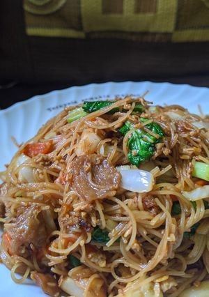 Foto resep Bihun Beras masak kecap