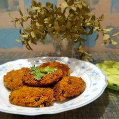 A picture of Shami kabab.