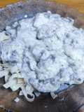 Creamy Blue Cheese and Beef Pasta