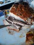 Chivito al horno chileno
