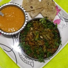 A picture of Aachari Guwar sabji.