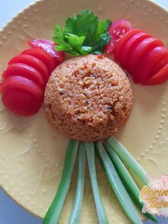 O poză a rețetei Pilaf de bulgur.