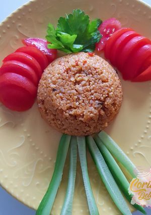 O poză a rețetei Pilaf de bulgur.