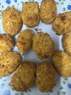 Una foto de 586. Croquetas de jamón serrano en freidora de aire (picoteo)