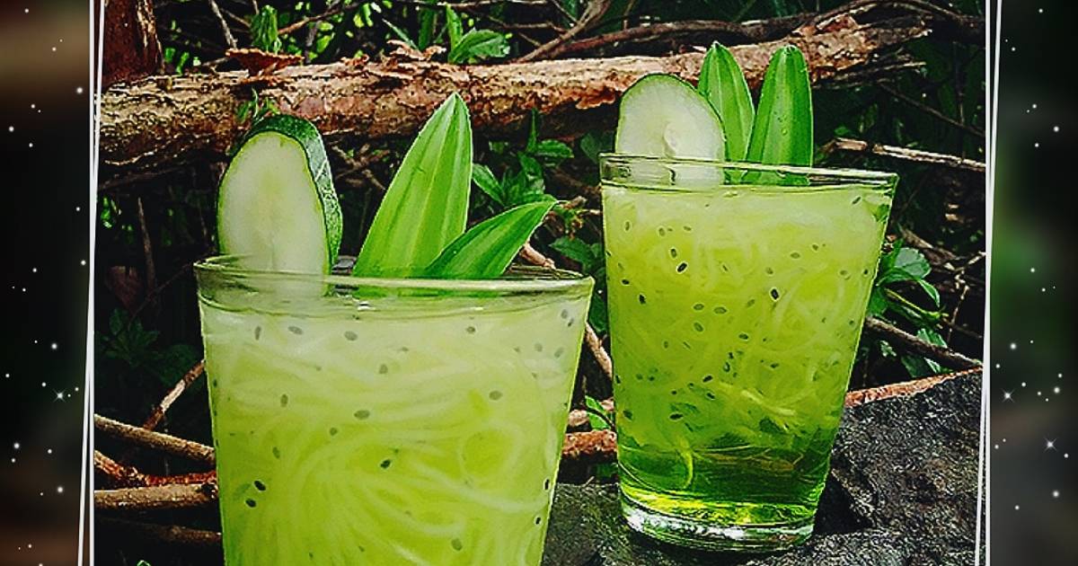 Resep Es Timun Serut Selasih Oleh Supartinah Cookpad