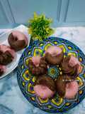 Bolu Kukus Coklat Strawberry