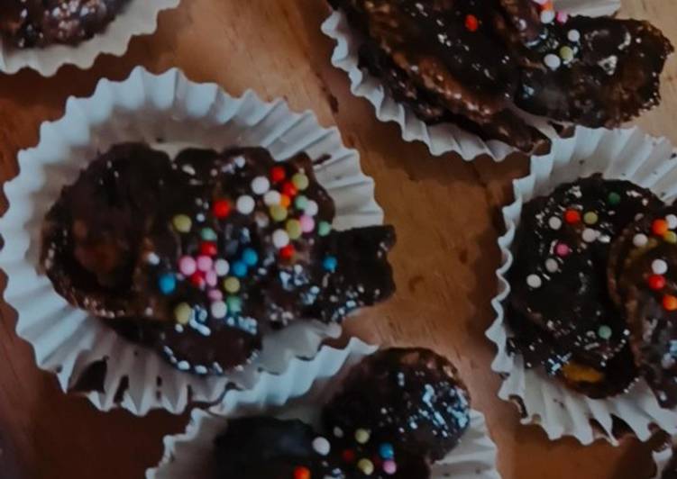 Bagaimana Menyiapkan Chocolate Corn Flake yang Enak Banget