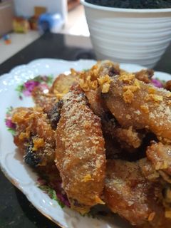 Foto resep Garlic parmesan chicken wings