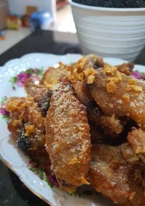 Foto resep Garlic parmesan chicken wings