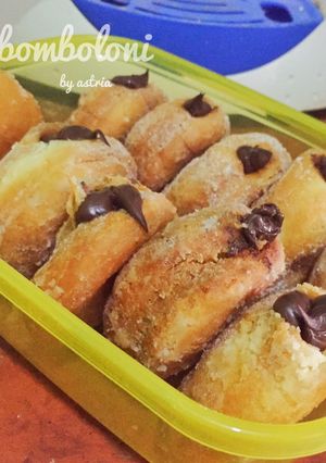 Foto resep Bomboloni/donat Italia