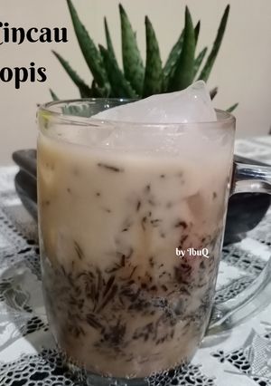 Foto resep Es Cincau Milo Tropis