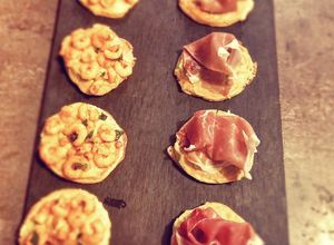 Une photo de Blinis à la farine de maïs
