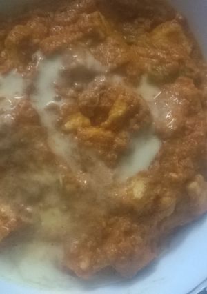 A picture of Yummy Paneer Butter Masala.