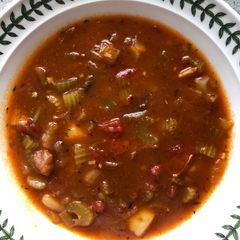 A picture of Use-up Celery & Tomato Soup.