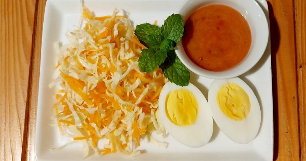 Resep Salad Telur ala Hokben (diet 32) oleh Ria Mamanya Tata Cookpad