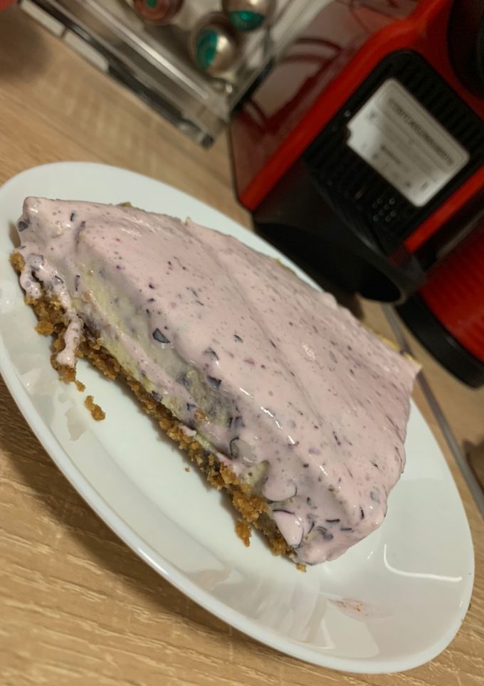 Áfonyás sajttorta recept fotója