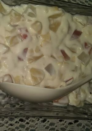 A picture of Creamy Russian Salad.