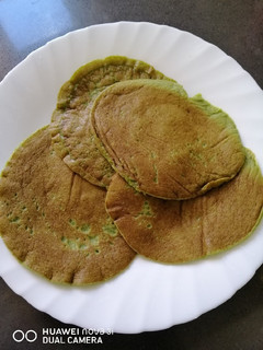 A picture of Green Tea Pancake.