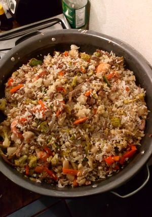 Una foto de Wok mixto
