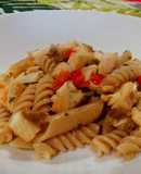 Pasta Mista Senza Glutine con Filetti di Dentice e Pomodorini Freschi
