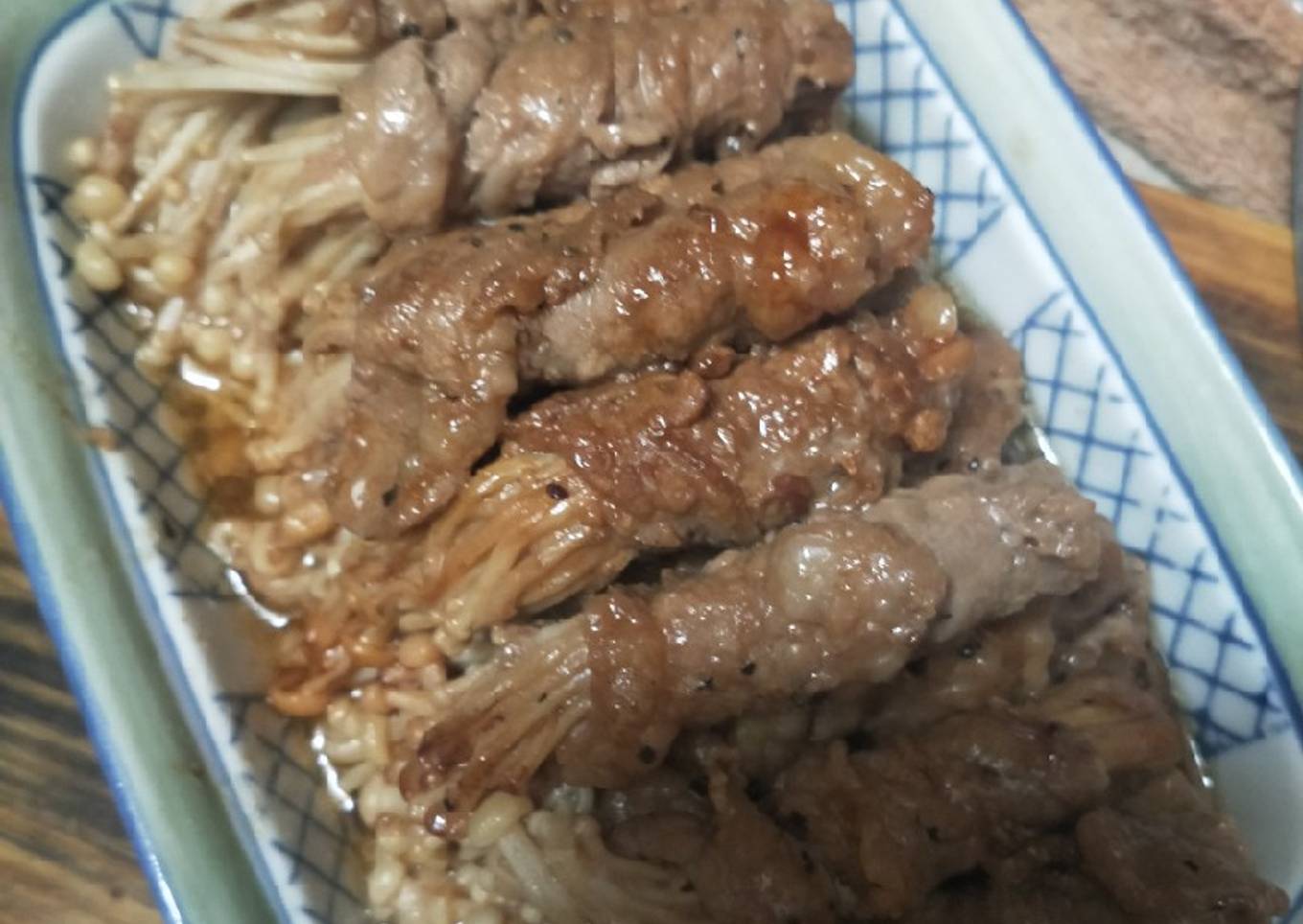 Enoki Beef Roll