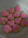 Galletas de vainilla con glaseado