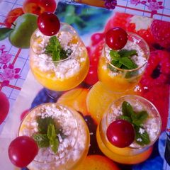 A picture of Mango mocktail.