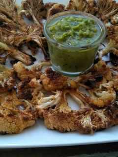 A picture of Oven-Roasted Cauliflower.