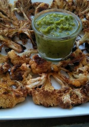 A picture of Oven-Roasted Cauliflower.