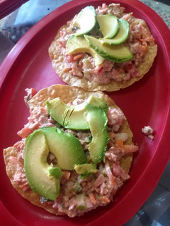 Una foto de Ceviche de Salchichas