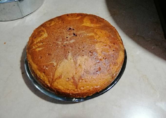 Steps to Prepare Perfect Banana marble cake