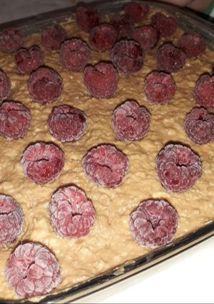 Una foto de Postre de galletas con manjar